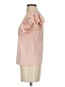 Express 100% Cotton Pink Short Sleeve Top Size XS - photo 5