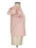 Express 100% Cotton Pink Short Sleeve Top Size XS - photo 4