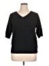 Ella Moss Black 3/4 Sleeve Top Size XL - photo 1