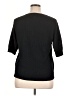 Ella Moss Black 3/4 Sleeve Top Size XL - photo 2