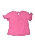 Baby Gap 100% Cotton Hearts Pink Short Sleeve Top Size 12-18 mo - photo 2