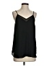 1.State 100% Polyester Black Sleeveless Blouse Size S - photo 1