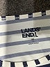 Lands' End Stripes Ivory Short Sleeve Turtleneck Size XS - photo 7