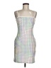 Shein Plaid White Cocktail Dress Size M - photo 1