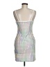 Shein Plaid White Cocktail Dress Size M - photo 2