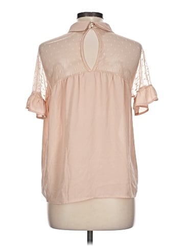 Lily White Short Sleeve Blouse (view 2)