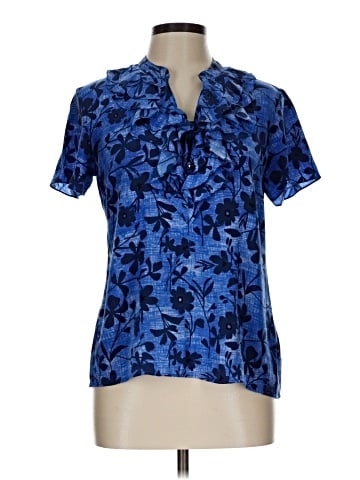 Pendleton Short Sleeve Silk Top (view 1)