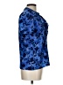 Pendleton 100% Silk Blue Short Sleeve Silk Top Size 10 Petite - photo 4