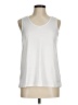 Freely White Sleeveless T-Shirt Size M - photo 1