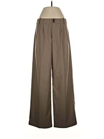 Madewell The Harlow Wide-Leg Trouser in Brushed Twill (view 1)