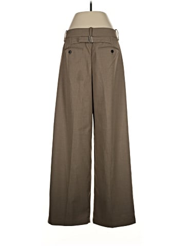 Madewell The Harlow Wide-Leg Trouser in Brushed Twill (view 2)
