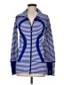 Lululemon Athletica Stripes Blue Track Jacket Size 6 - photo 1