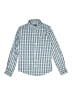 Johnnie-O Checkered-gingham Blue Long Sleeve Button-Down Shirt Size 12 - photo 1