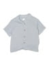 Zara Kids Solid Blue Short Sleeve Button-Down Shirt Size 10 - photo 1