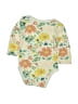 Cloud Island Floral Ivory Long Sleeve Onesie Size 3-6 mo - photo 2