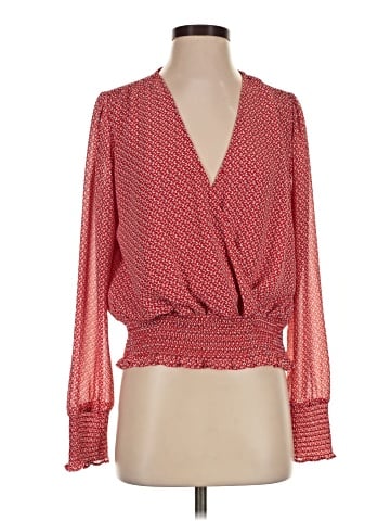MICHAEL Michael Kors Long Sleeve Blouse (view 1)