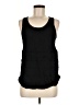Calvin Klein 100% Rayon Black Sleeveless Blouse Size M - photo 1