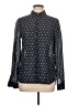 J.Crew Polka Dots Black Long Sleeve Blouse Size 10 - photo 1