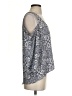 Love on a Hanger 100% Polyester Gray Sleeveless Blouse Size S - photo 4