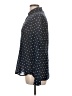 J.Crew Polka Dots Black Long Sleeve Blouse Size 10 - photo 5