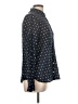 J.Crew Polka Dots Black Long Sleeve Blouse Size 10 - photo 4