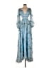 Mac Duggal 100% Polyester Blue Cocktail Dress Size 0 - photo 1