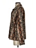 Noisy May 100% Polyester Animal Print Brown Long Sleeve Blouse Size XS - photo 5
