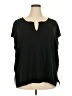 Unbranded Black Short Sleeve Top Size XXL - photo 1