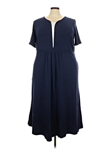 Woman Within Casual Dress (view 1)