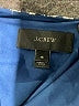 J.Crew 100% Polyester Animal Print Blue Casual Dress Size 16 - photo 7