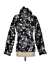 The North Face 100% Polyester Print Black Snow Jacket Size S - photo 1