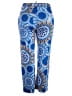 Unbranded 100% Polyester Print Blue Casual Pants Size 2X - photo 2
