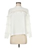 J.Crew 100% Polyester Ivory Long Sleeve Blouse Size 6 - photo 1