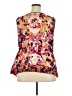 Nic + Zoe 100% Polyester Pink Sleeveless Blouse Size 2X - photo 2