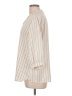 Messic 100% Polyester Stripes Ivory 3/4 Sleeve Blouse Size L - photo 5