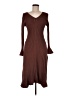 Cider Brown Casual Dress Size M - photo 1