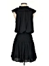Do & Be 100% Polyester Solid Black Casual Dress Size S - photo 2