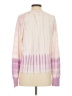 White + Warren Tie-dye Pink Pullover Sweater Size S - photo 2