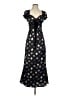 Mable Polka Dots Black Casual Dress Size S - photo 1