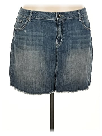 Apt. 9 Denim Skirt (view 1)
