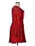Lulus 100% Polyester Red Cocktail Dress Size XL - photo 4
