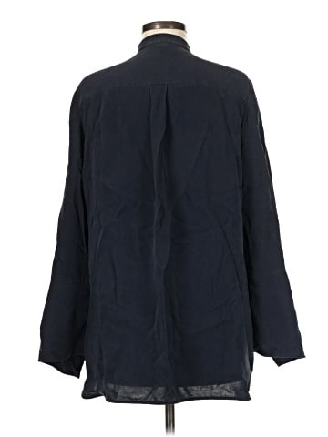 Lafayette 148 New York Long Sleeve Blouse (view 2)