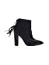Bamboo Black Ankle Boots Size 6 1/2 - photo 1