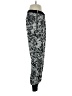 Black Label by Chico's 100% Polyester Print Silver Sweatpants Size 0 - photo 4