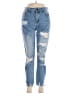 Unbranded Hearts Blue Jeans Size M - photo 1