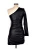 Likely 100% Polyurethane Black Cocktail Dress Size 10 - photo 2