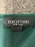 Perceptions Teal Casual Dress Size L - photo 7
