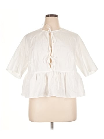 Divided by H&M 3/4 Sleeve Blouse (view 1)