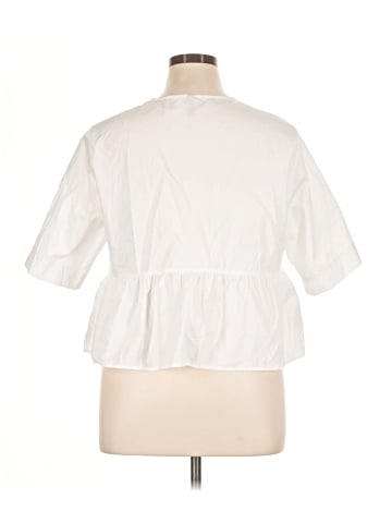 Divided by H&M 3/4 Sleeve Blouse (view 2)