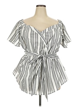 Lane Bryant Short Sleeve Blouse